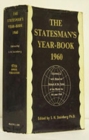 Image for The Statesman&#39;s Year-Book: Statistical and Historical Annual of the States of the World for the Year 1960