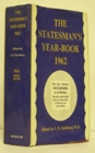 Image for The Statesman&#39;s Year-Book 1962: The One-Volume ENCYCLOPAEDIA of all nations