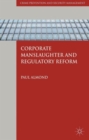 Image for Corporate Manslaughter and Regulatory Reform