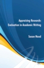 Image for Appraising Research: Evaluation in Academic Writing