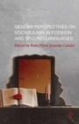 Image for Gender perspectives on vocabulary in foreign and second languages