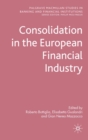 Image for Consolidation in the European financial industry