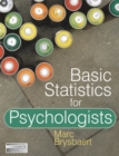 Image for Basic statistics for psychologists