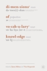 Image for Dimensions of vocabulary knowledge