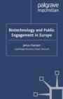 Image for Biotechnology and Public Engagement in Europe