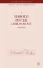 Image for A Harold Pinter chronology