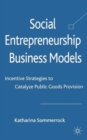 Image for Social entrepreneurship business models  : incentive strategies to catalyze public goods provision
