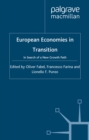 Image for European economies in transition: in search of a new growth path