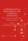 Image for Corporate social responsibility and corporate governance: the contribution of economic theory and related disciplines