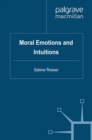 Image for Moral emotions and intuitions