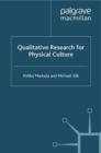 Image for Qualitative research for physical culture