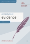 Image for Core Statutes on Evidence