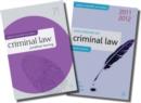 Image for Criminal law + Core statutes on criminal law 2011-12