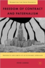 Image for Freedom of contract and paternalism  : prospects and limits of an economic approach
