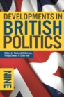 Image for Developments in British Politics 9