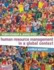 Image for Human resource management in a global context: a critical approach