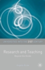 Image for Research and Teaching: Beyond the Divide