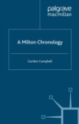 Image for A Milton chronology