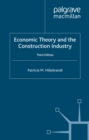 Image for Economic theory and the construction industry