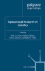 Image for Operational research in industry