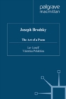 Image for Joseph Brodsky: the art of a poem