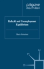 Image for Kalecki and unemployment equilibrium