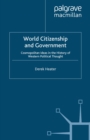 Image for World citizenship and government: cosmopolitan ideas in the history of western political thought