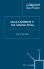 Image for Social conditions in Sub-Saharan Africa