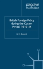 Image for British Foreign Policy During the Curzon Period, 1919-24