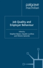 Image for Job quality and employer behaviour