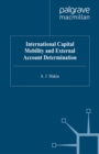 Image for International Capital Mobility and External Account Determination