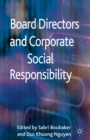 Image for Board directors and corporate social responsibility