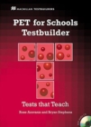 Image for PET for Schools Testbuilder Student's Book with key & CD Pack