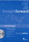 Image for Straightforward 2nd Edition Pre-Intermediate Level Teacher&#39;s Book Pack