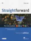 Image for Straightforward 2e - Student Book - Pre-Intermediate B1 withPractice Online Access