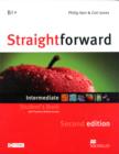 Image for Straightforward 2nd Edition Intermediate Level Student&#39;s Book &amp; Webcode