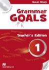 Image for American Grammar Goals Level 1 Teacher&#39;s Book Pack