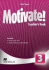 Image for Motivate! Level 3 Teacher&#39;s Book + Class Audio + Test Pack