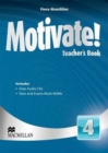 Image for Motivate! Level 4 Teacher&#39;s Book + Class Audio + Test Pack