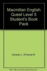 Image for Macmillan English Quest Level 5 Pupil&#39;s Book Pack