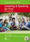 Image for Improve your Skills: Listening &amp; Speaking for First Student&#39;s Book with key &amp; MPO Pack