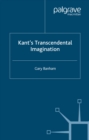 Image for Kant&#39;s transcendental imagination