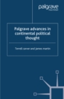 Image for Palgrave advances in continental political thought