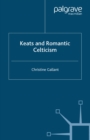 Image for Keats and romantic celticism
