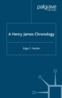 Image for A Henry James chronology