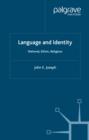 Image for Language and identity: national, ethnic, religious