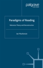 Image for Paradigms of reading: relevance theory and deconstruction