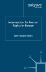 Image for Intervention for human rights in Europe