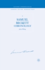 Image for A Samuel Beckett Chronology