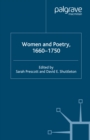 Image for Women and poetry, 1660-1750